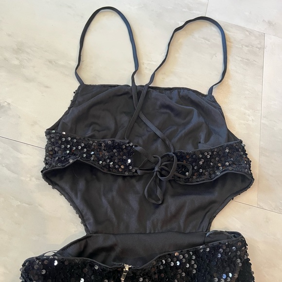 Black Sequin Dress NWT - Picture 14 of 17